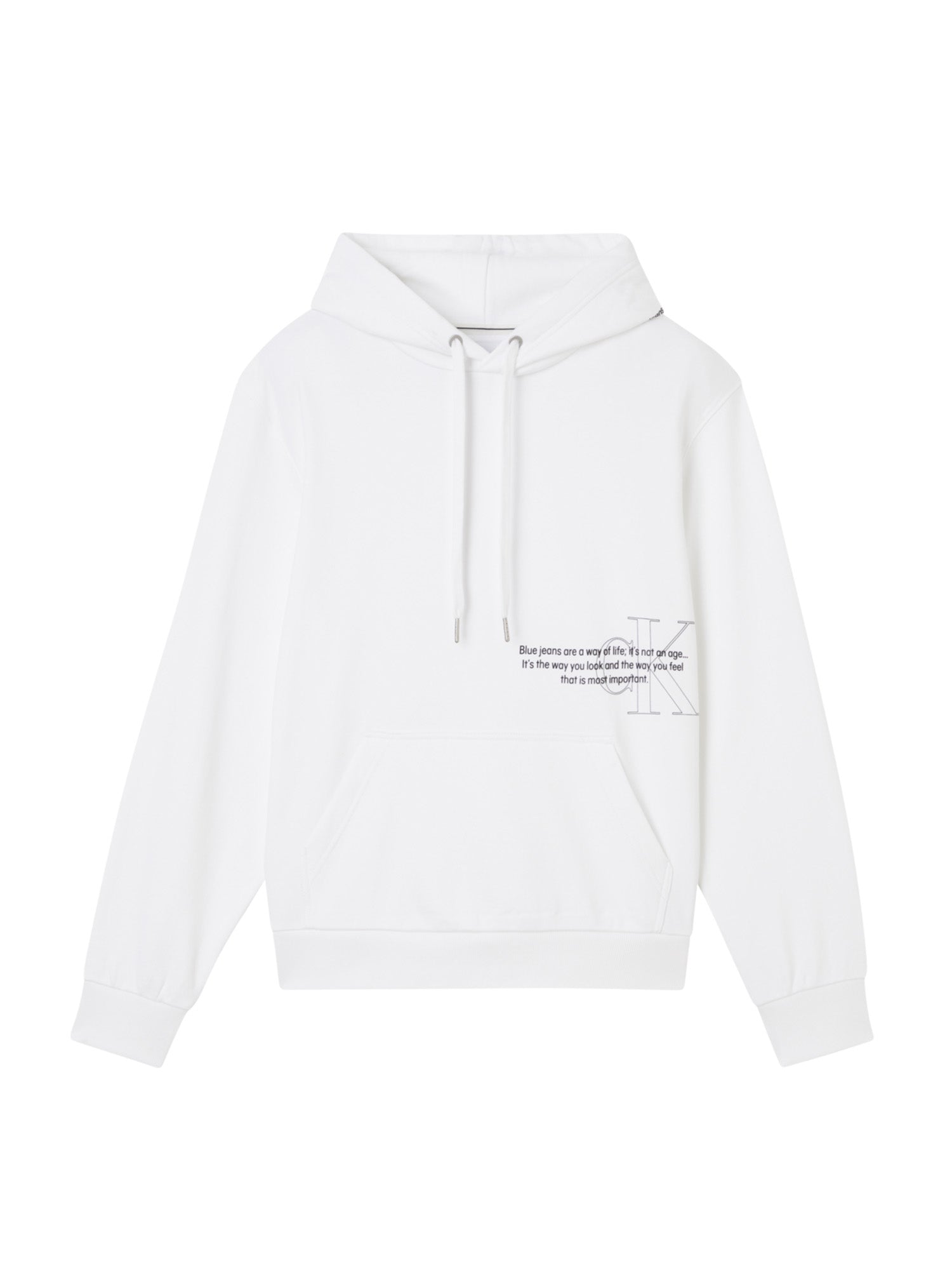 Felpe Bianco Calvin Klein Jeans
