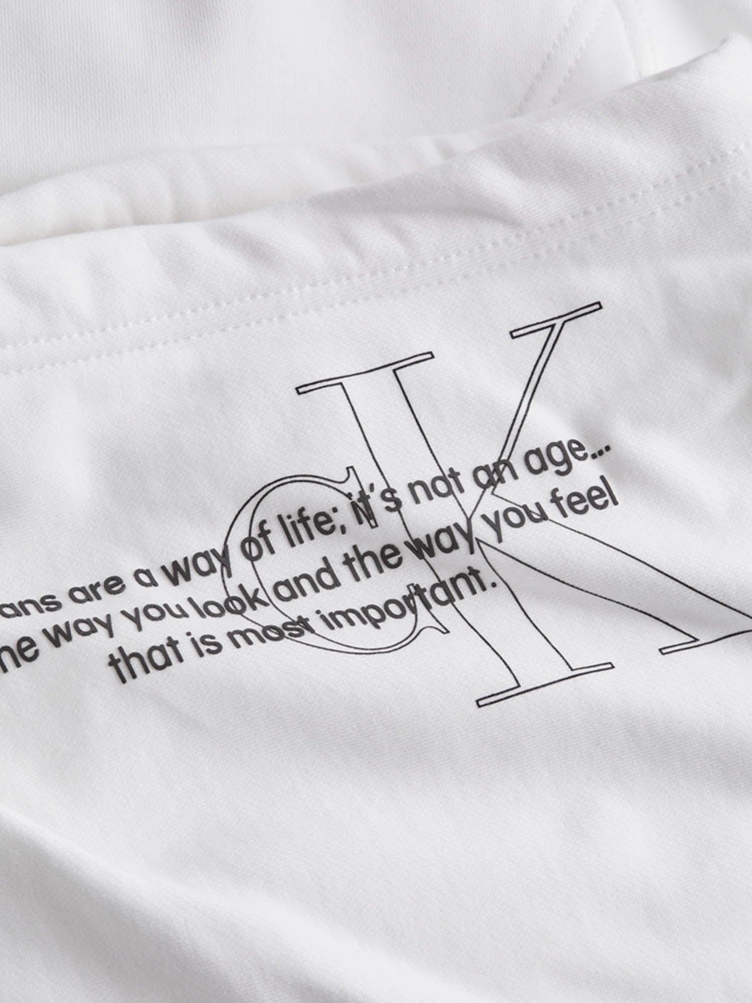 Felpe Bianco Calvin Klein Jeans