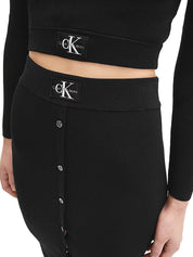 Gonne Nero Calvin Klein Jeans