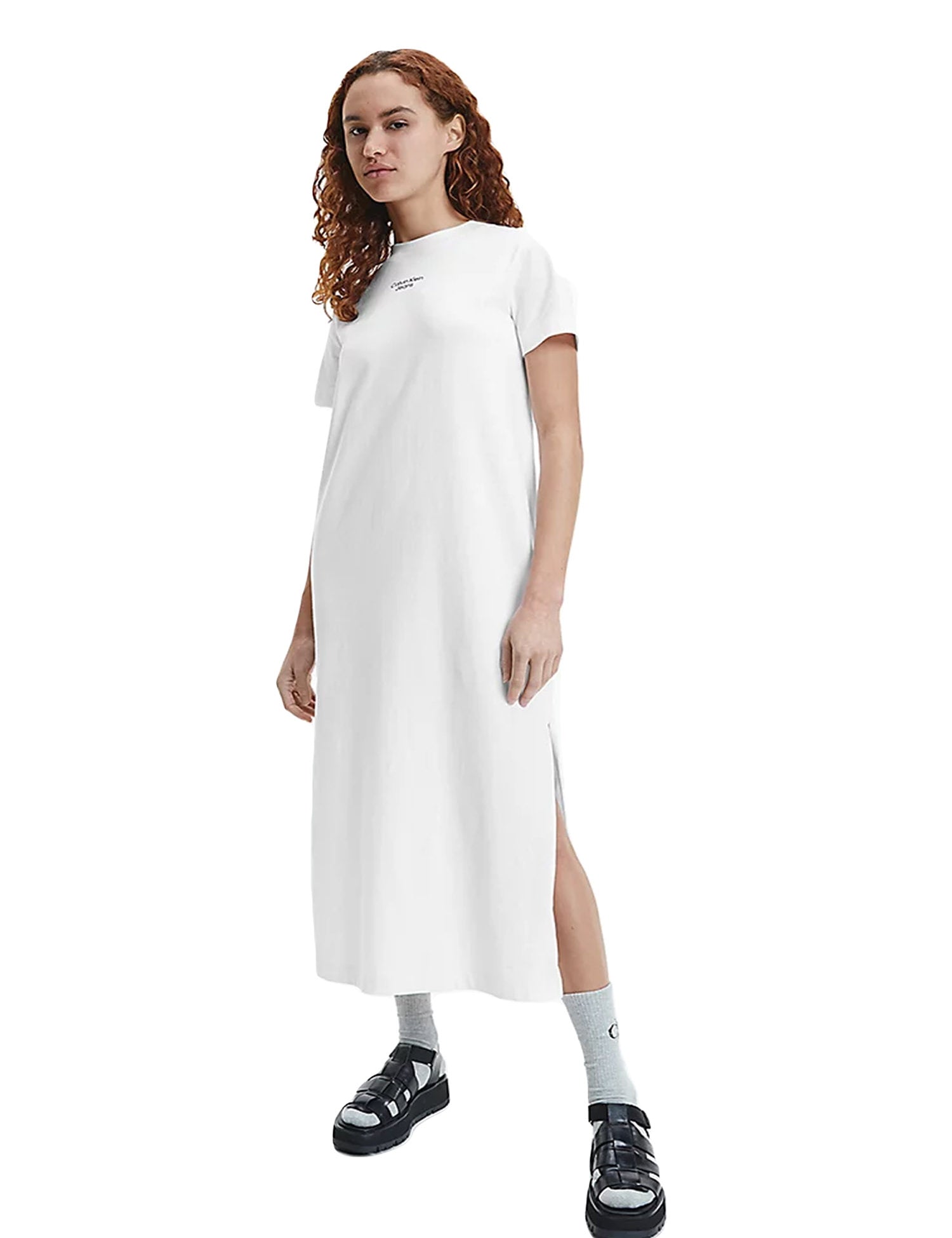 Vestiti Bianco Calvin Klein Jeans