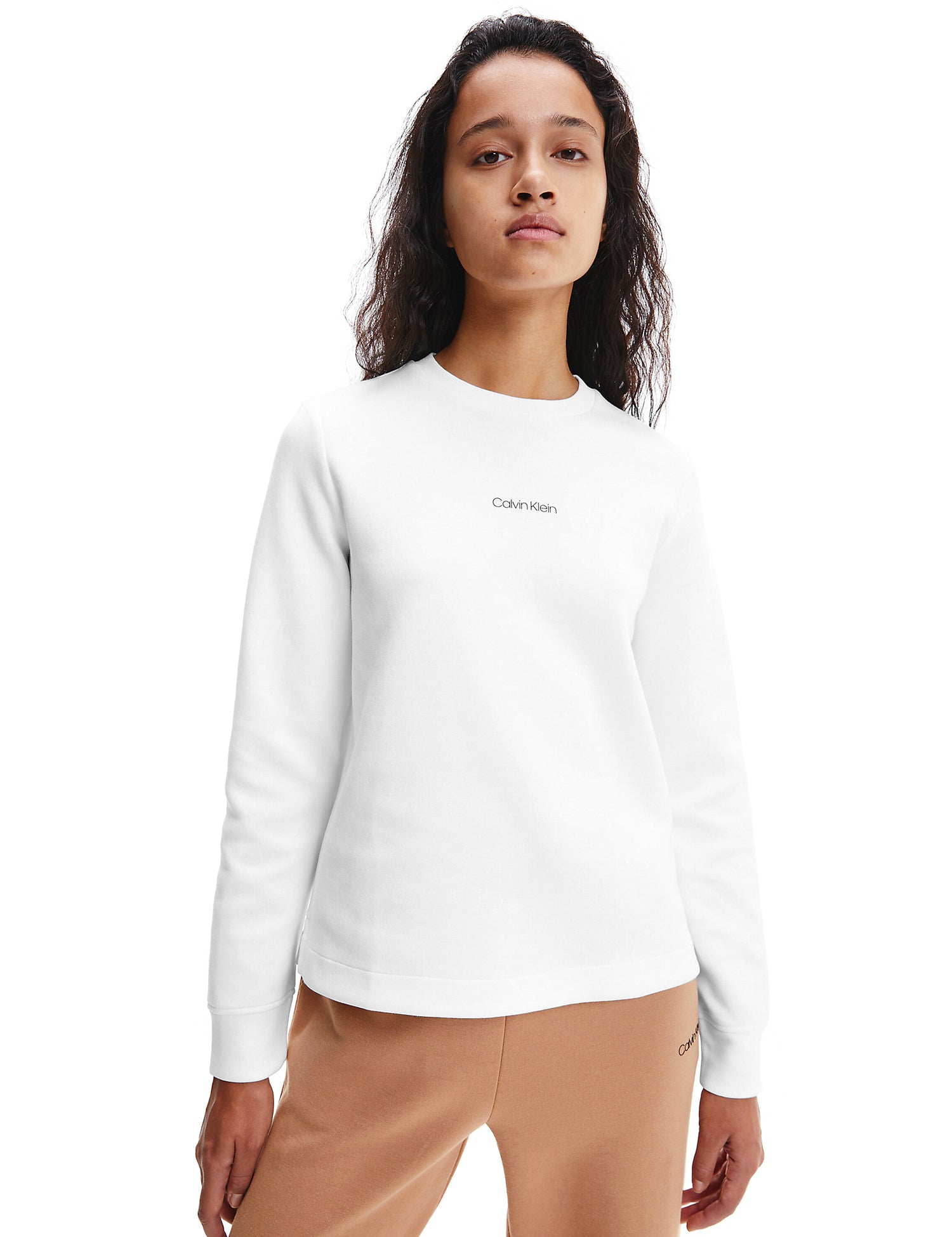 Felpe Bianco Calvin Klein