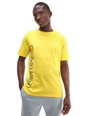 T-shirt Giallo Calvin Klein Performance 