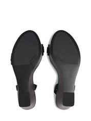 Sandali zeppa Nero Calvin Klein