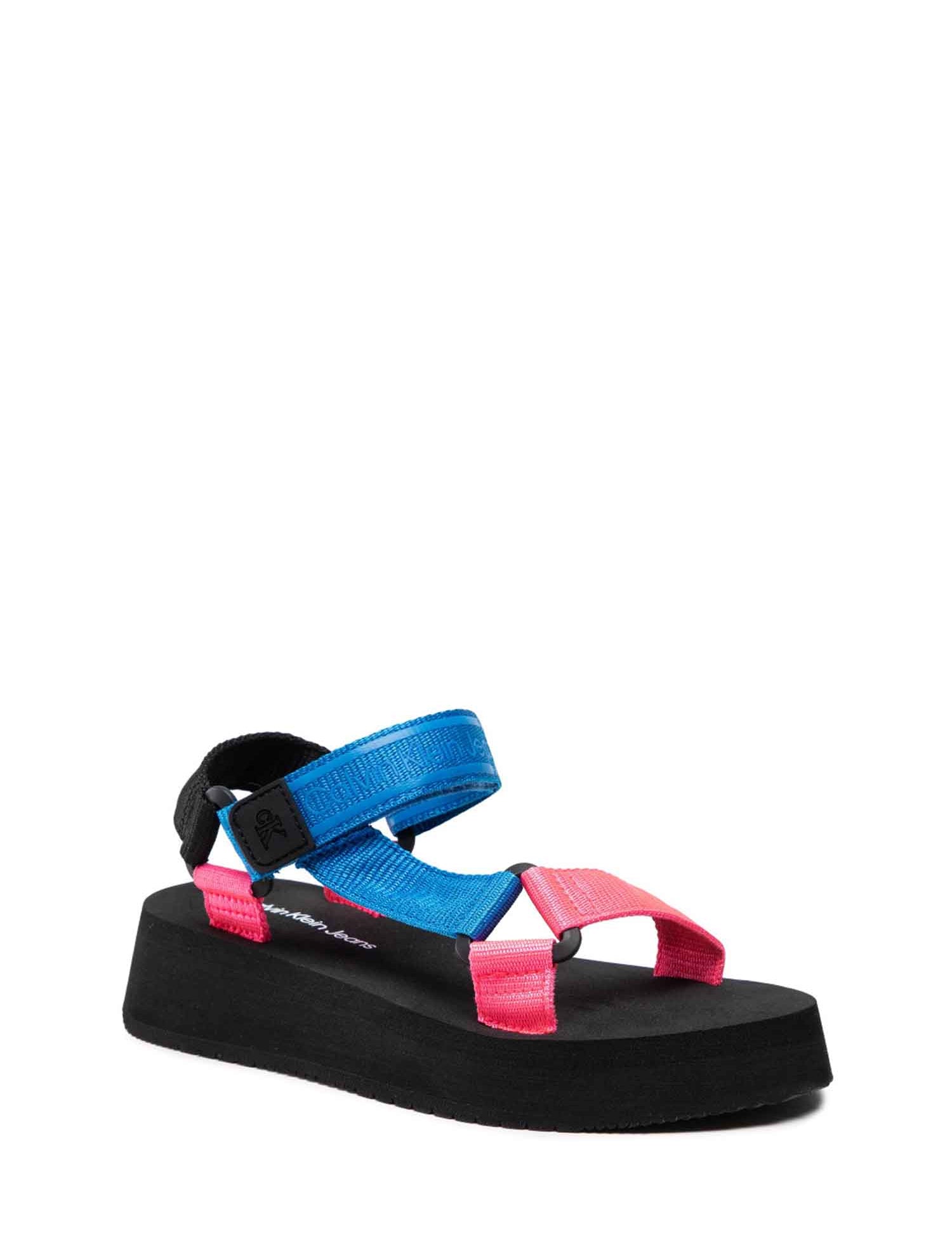 Sandali con strappi Blu Calvin Klein Jeans