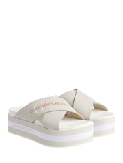 Ciabatte Beige Calvin Klein Jeans