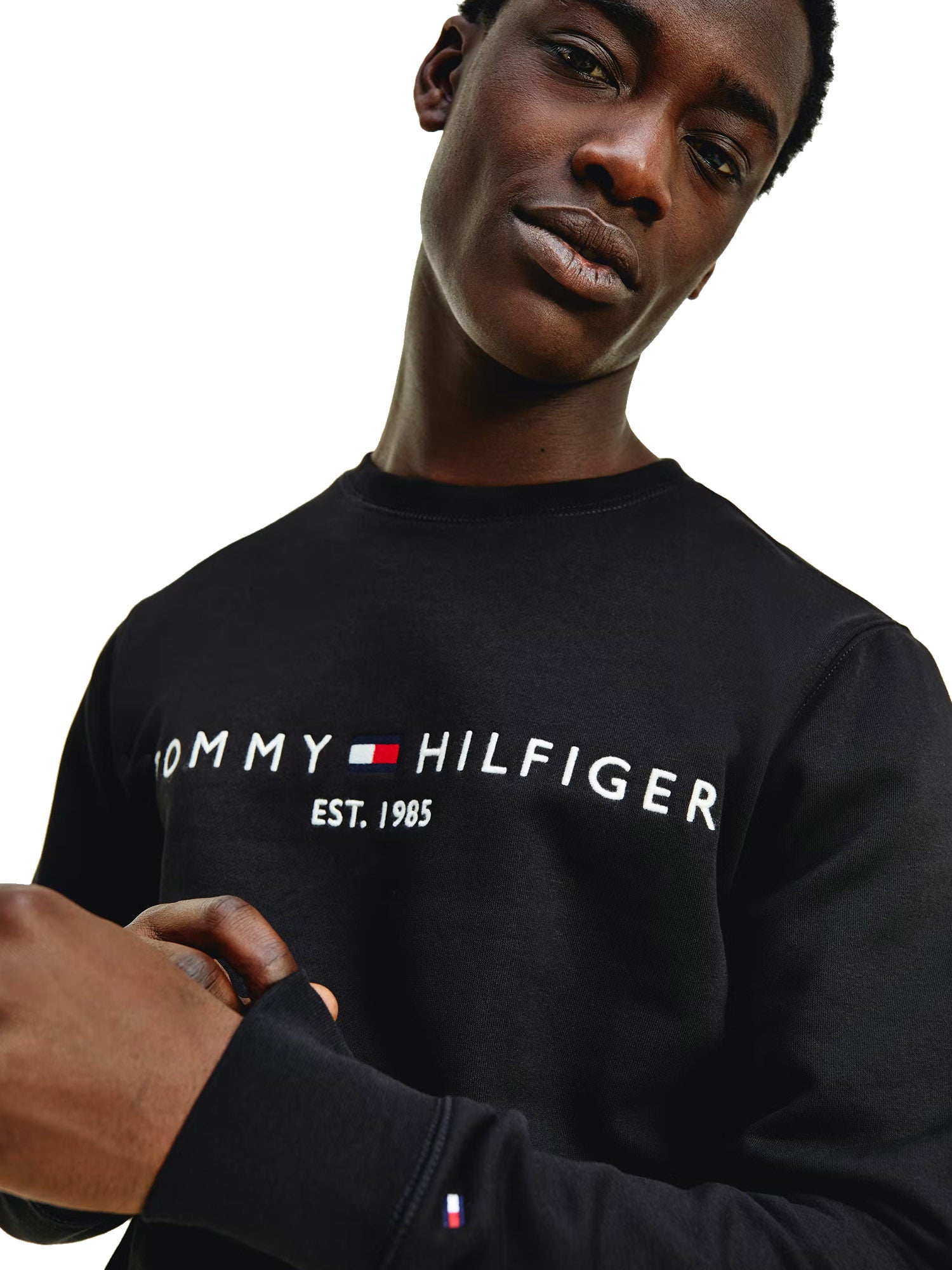Felpe Nero Tommy Hilfiger