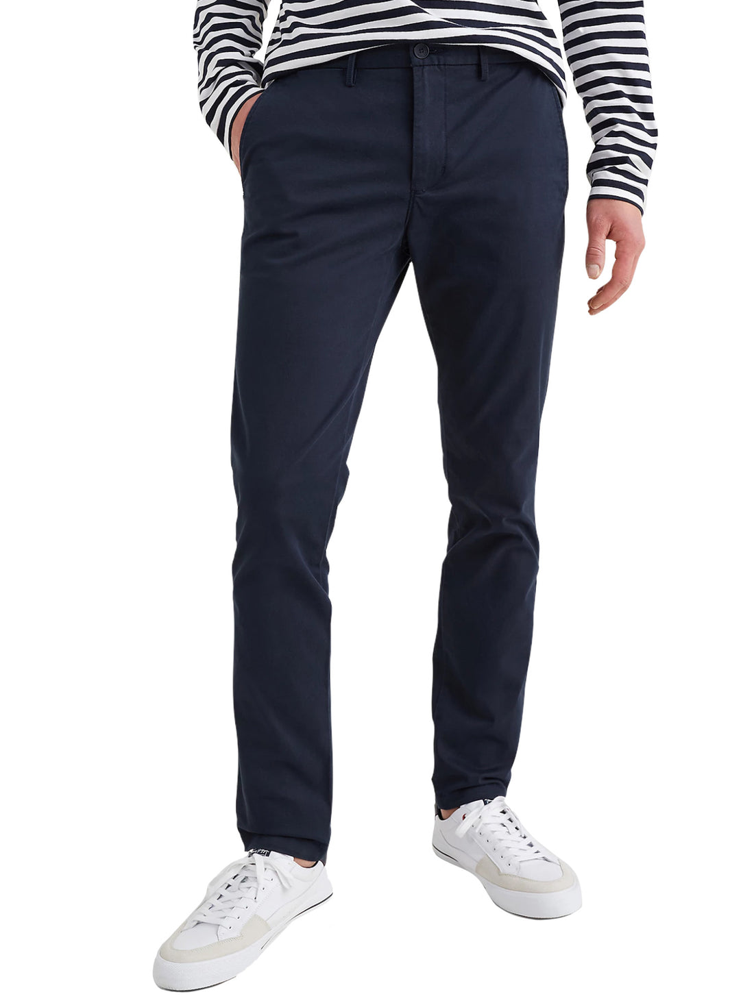 Pantaloni Blu Tommy Hilfiger