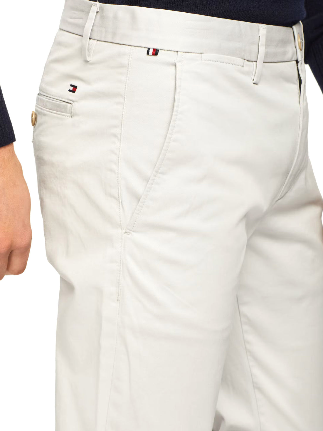 Pantaloni Grigio Tommy Hilfiger