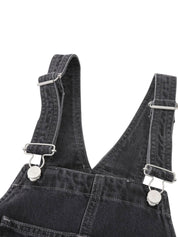 Salopette Nero Tommy Jeans