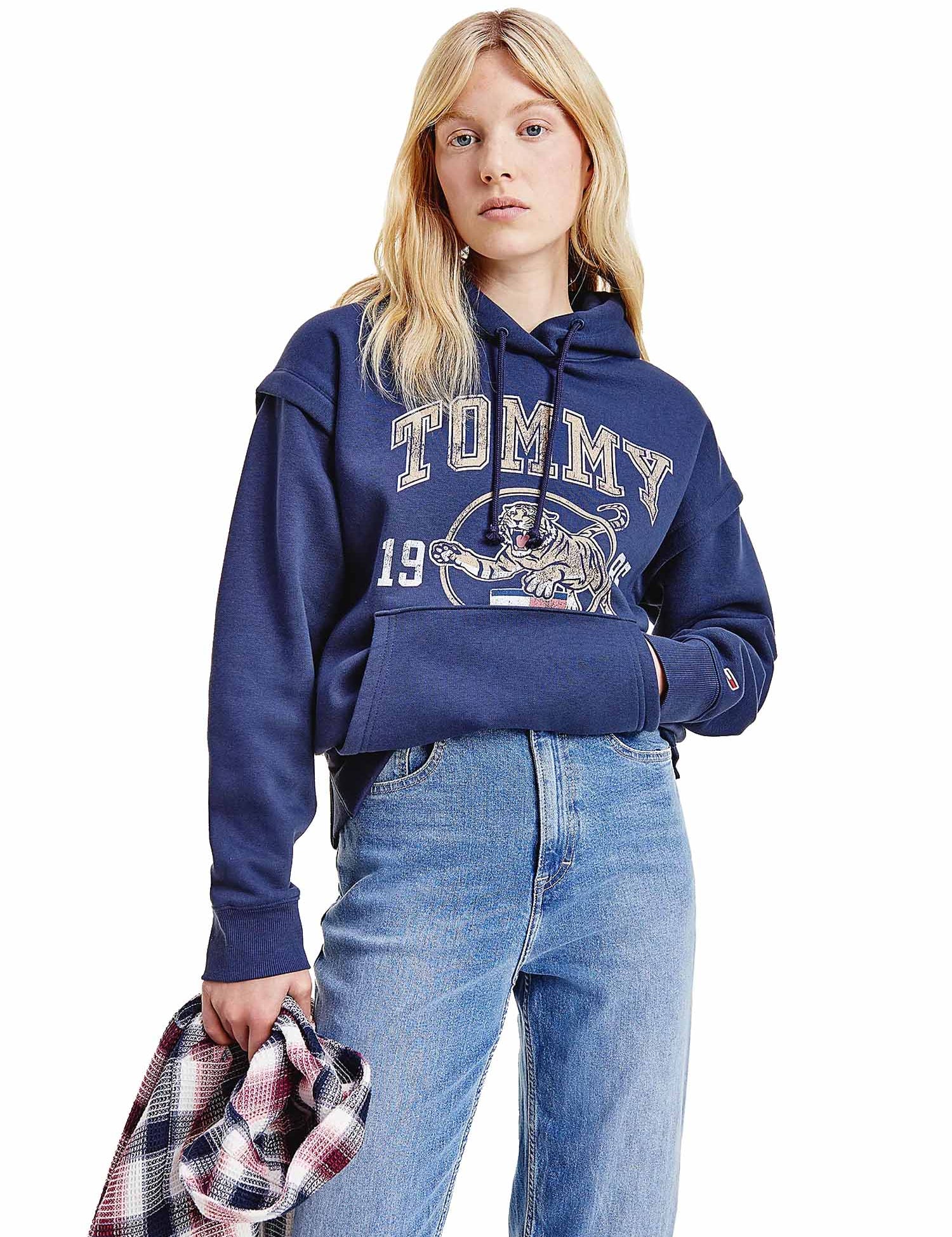 Felpe Blu Tommy Jeans
