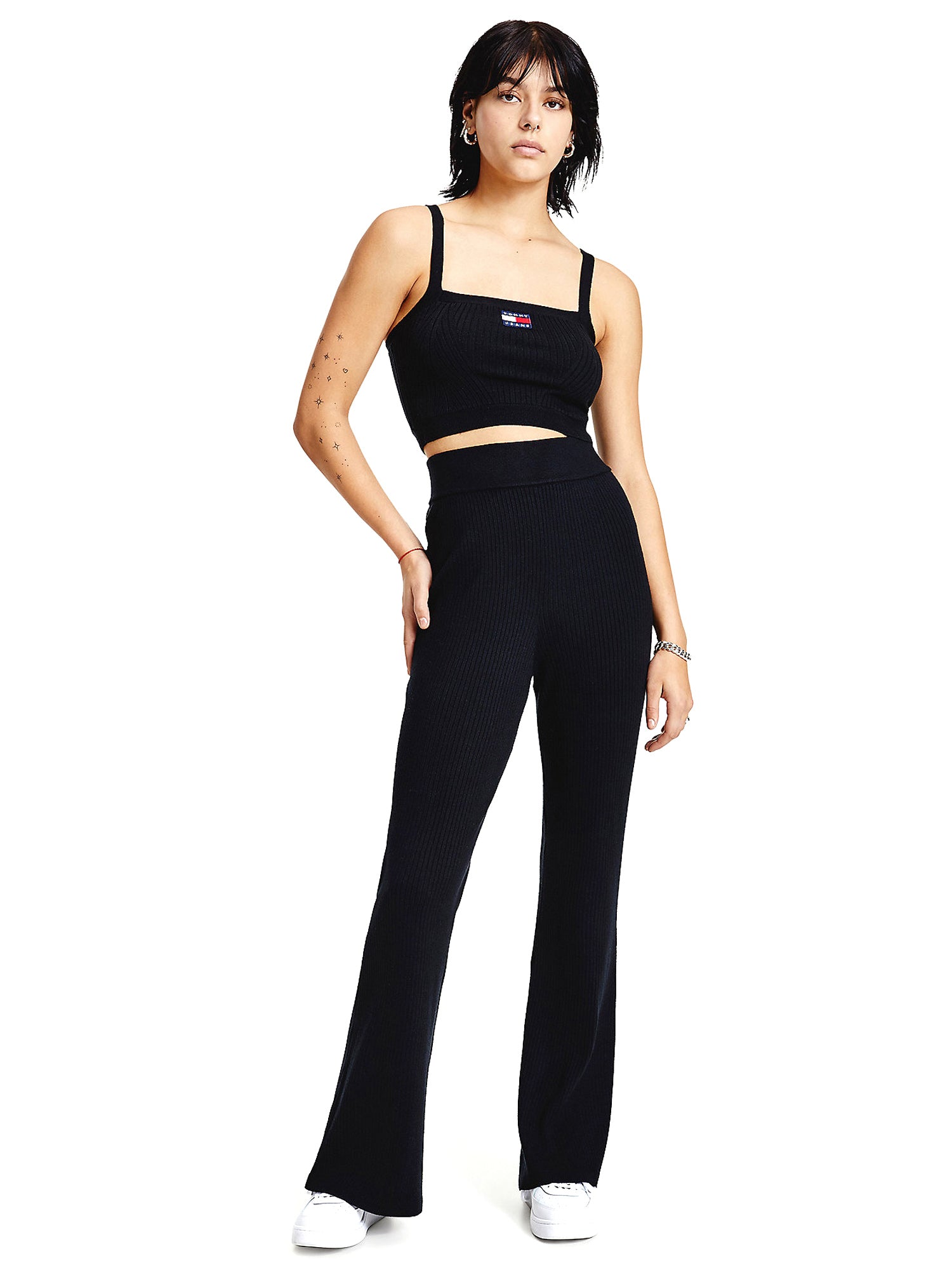 Pantaloni Nero Tommy Jeans