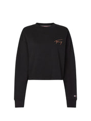 Felpe Nero Tommy Jeans