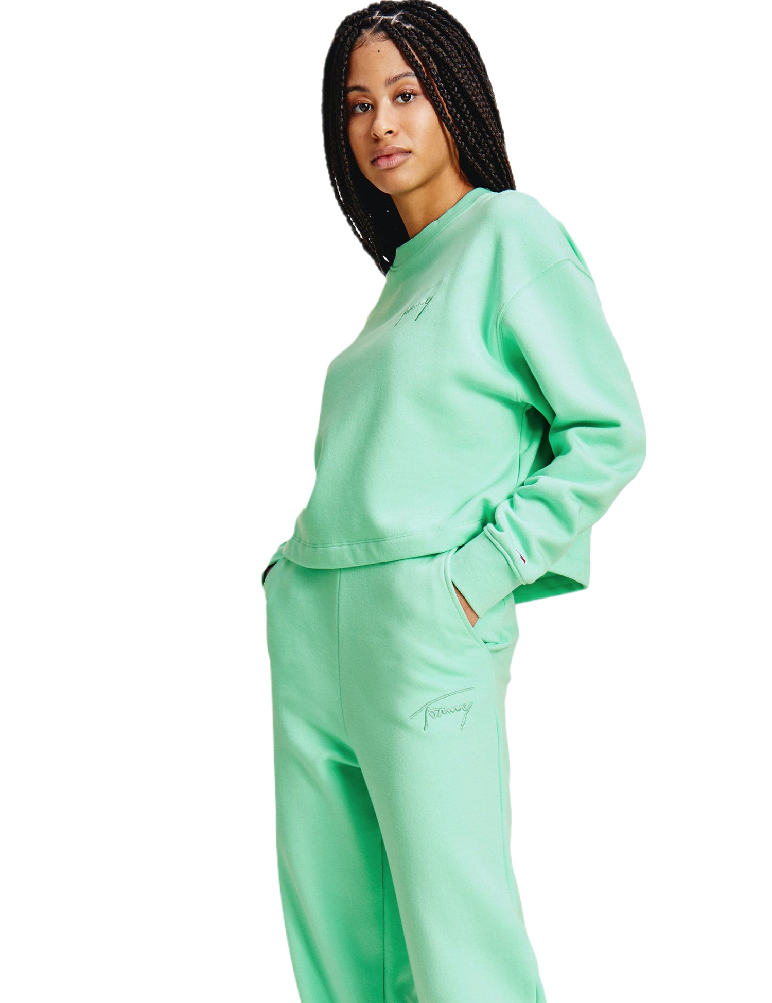 Felpe Verde Tommy Jeans