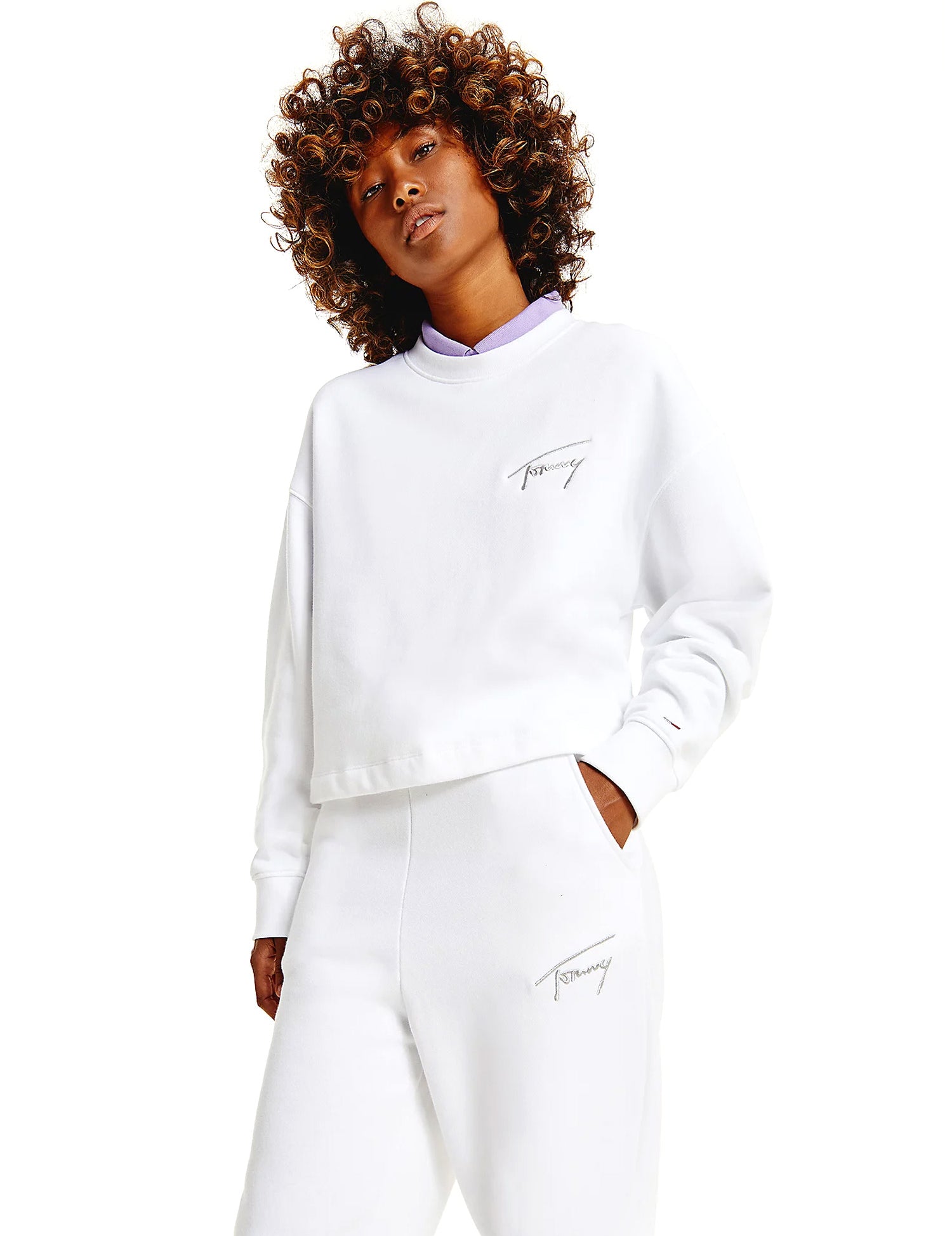 Felpe Bianco Tommy Jeans