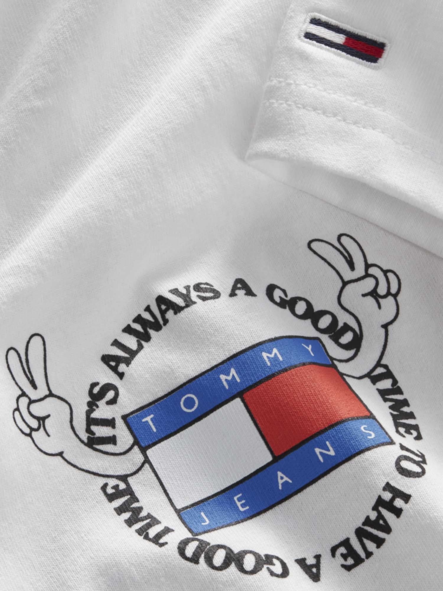 T-shirt Bianco Tommy Jeans