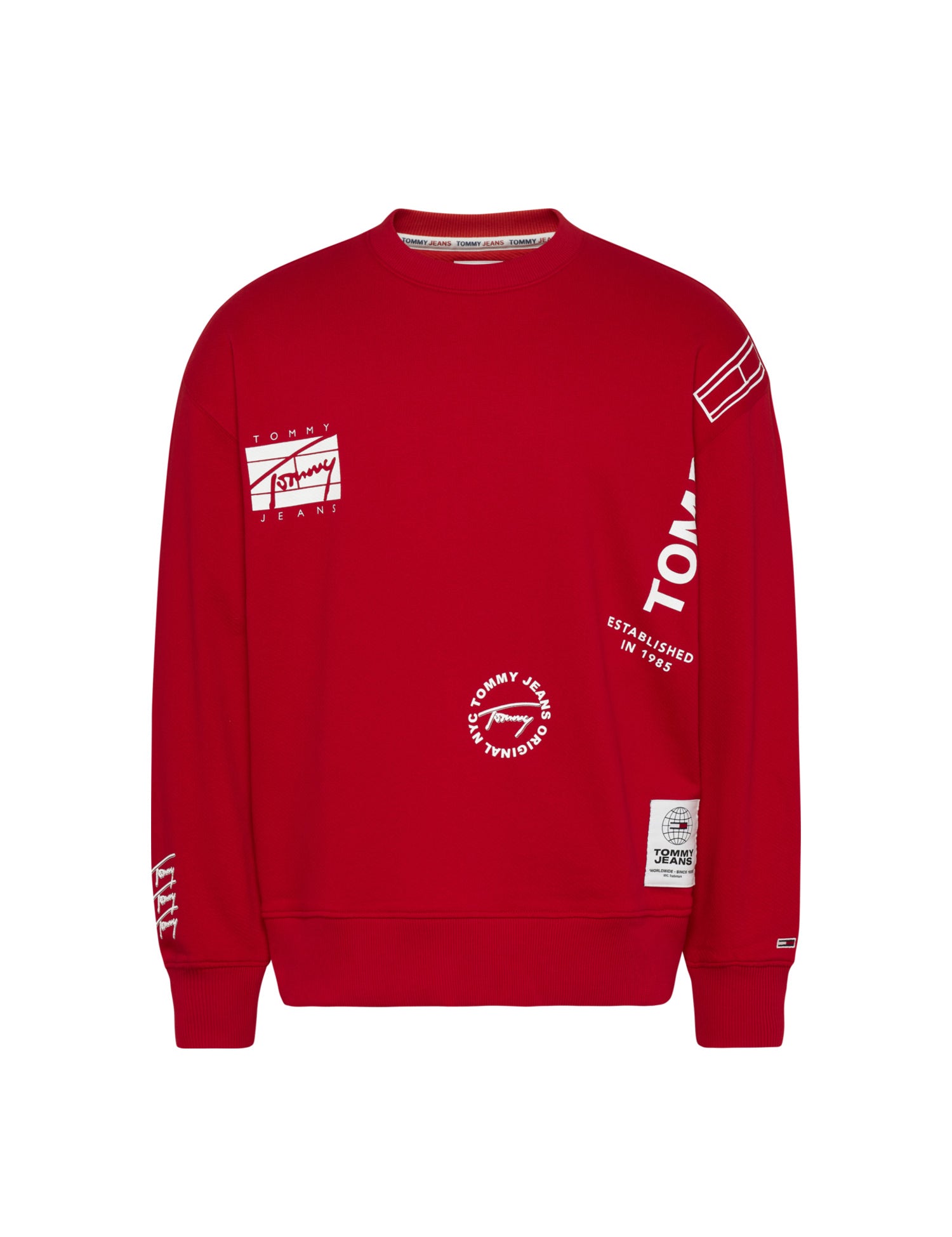 Felpe Rosso Tommy Jeans