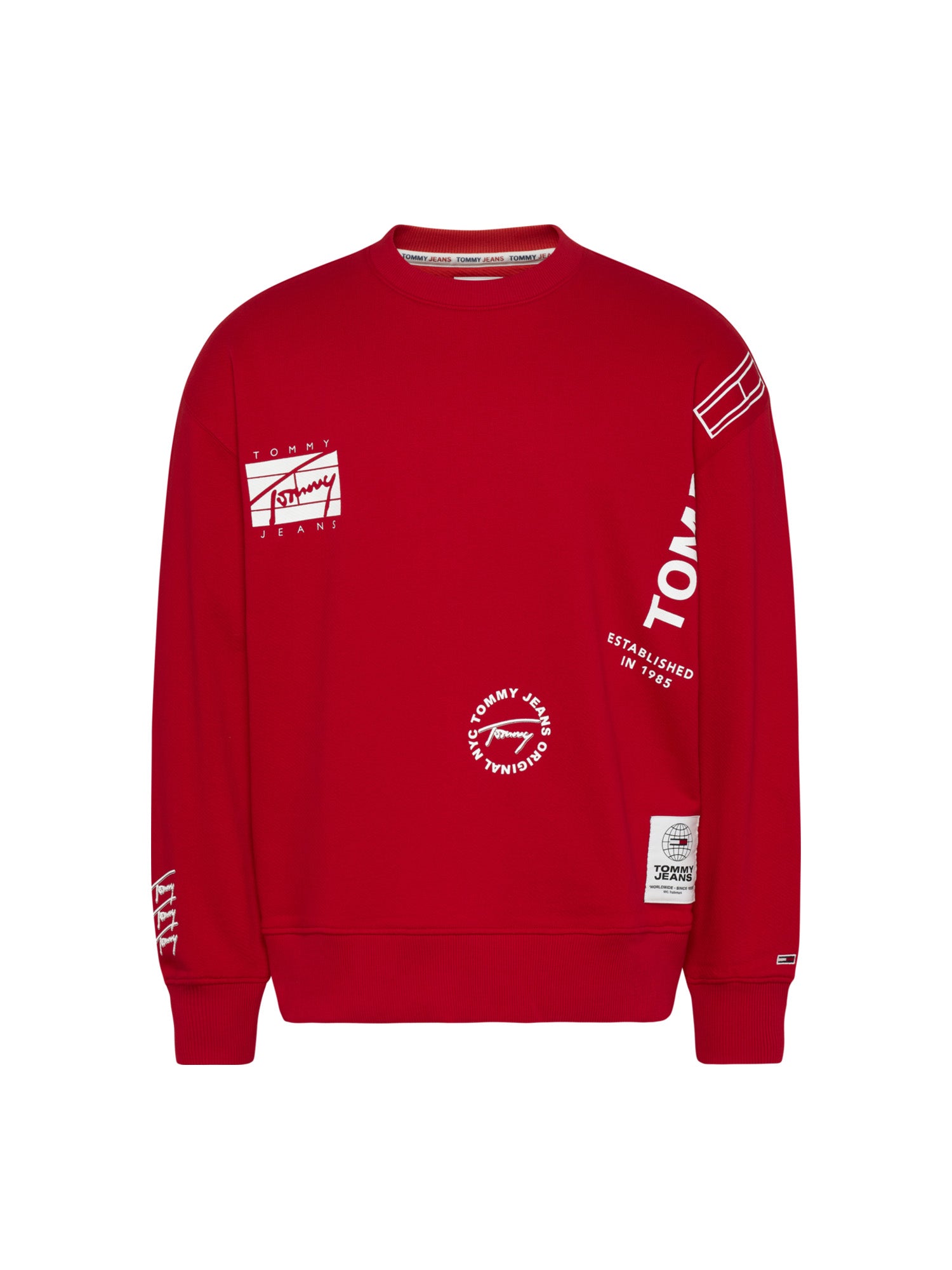 Felpe Rosso Tommy Jeans