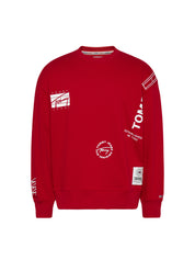 Felpe Rosso Tommy Jeans