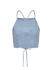 Top e canotte Blu Tommy Jeans