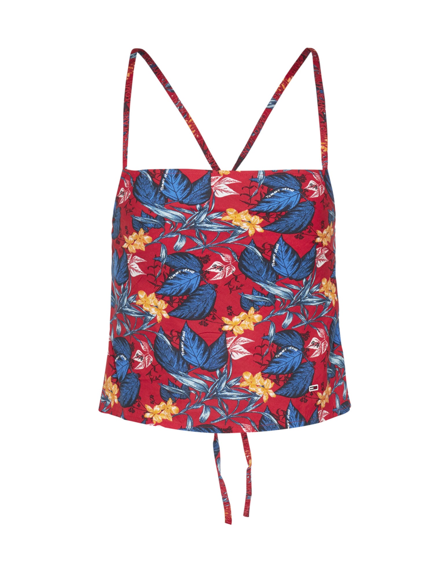 Top e canotte Rosso Tommy Jeans