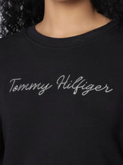 Felpe Nero Tommy Hilfiger