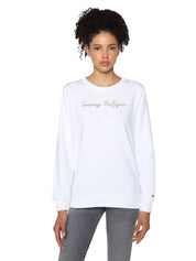Felpe Bianco Tommy Hilfiger