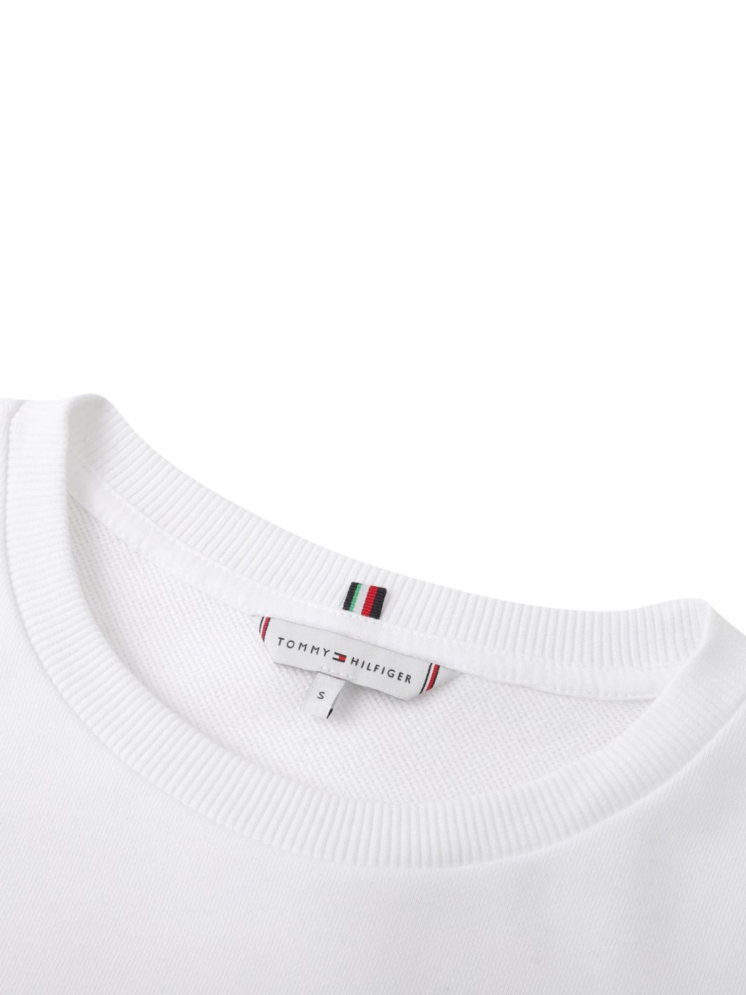 Felpe Bianco Tommy Hilfiger