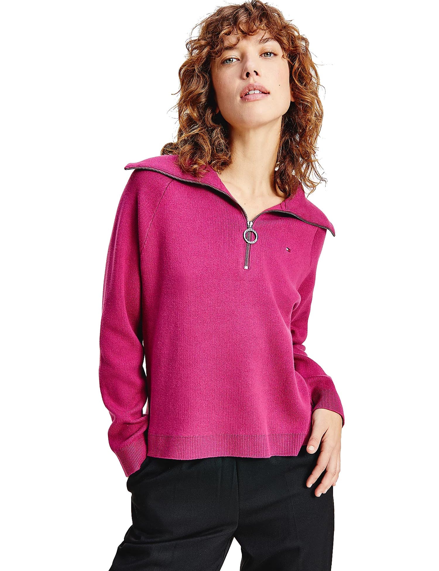 Maglioncini Rosa Tommy Hilfiger