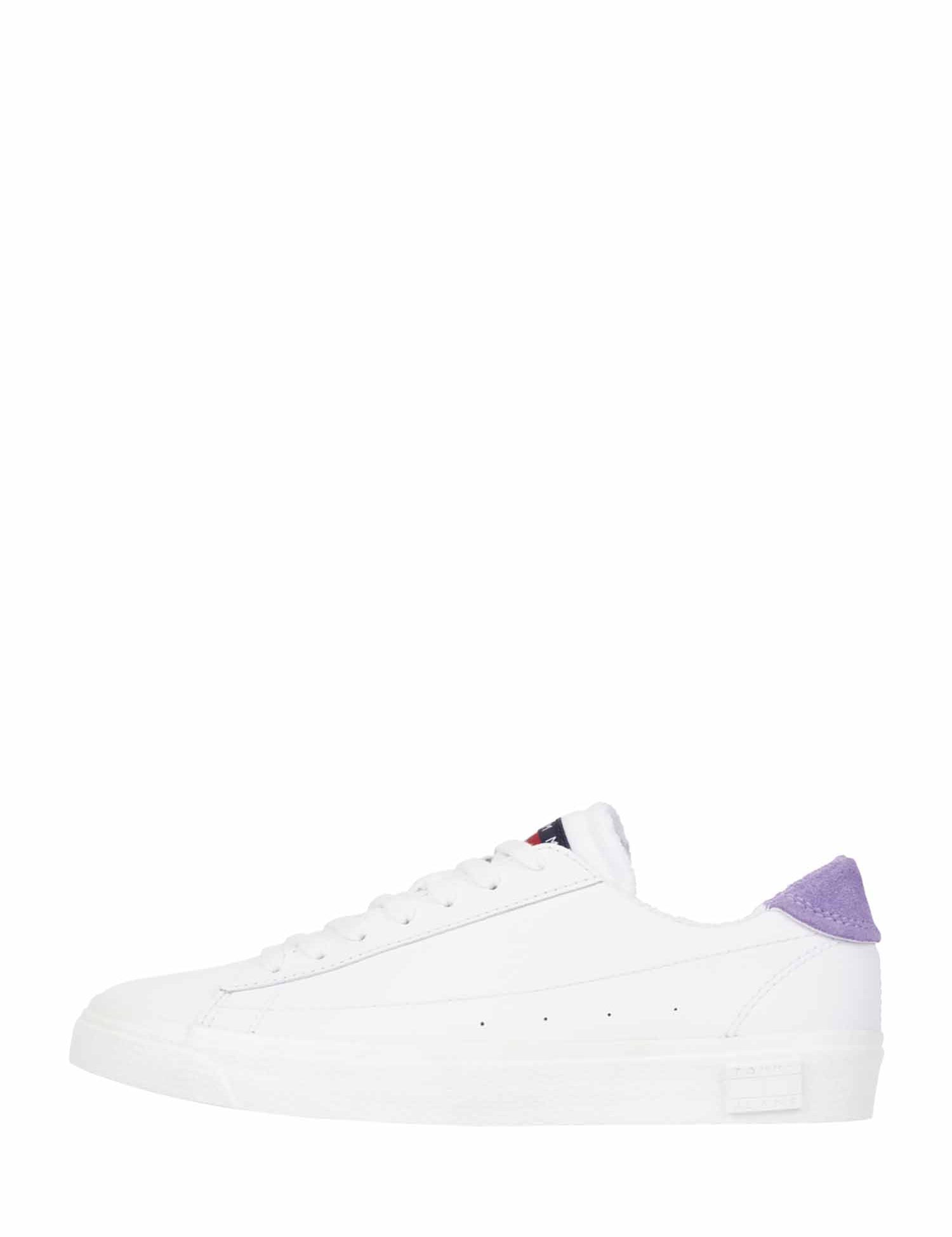 Sneakers Bianco Viola Tommy Jeans