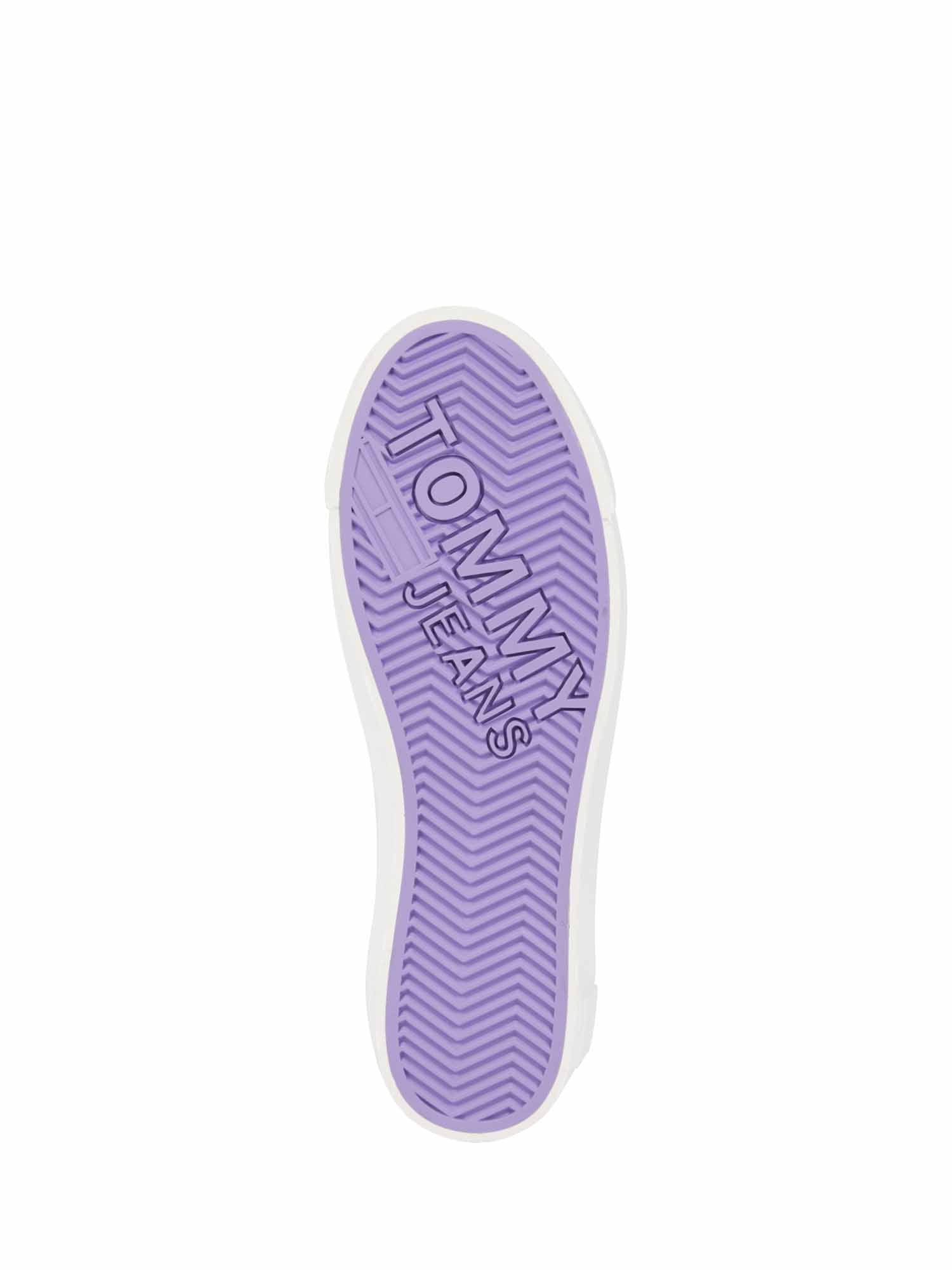 Sneakers Bianco Viola Tommy Jeans