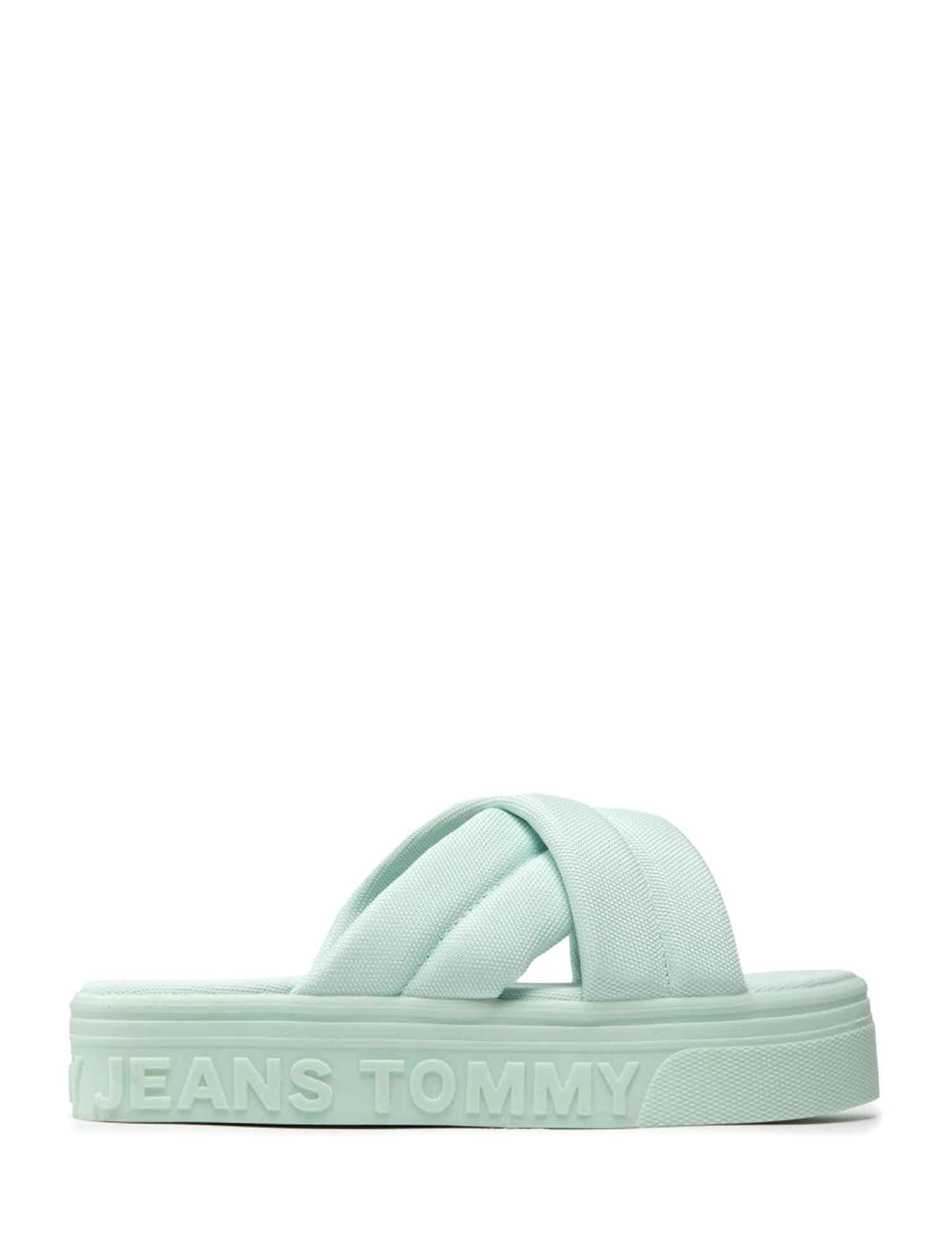 Ciabatte Verde Tommy Jeans