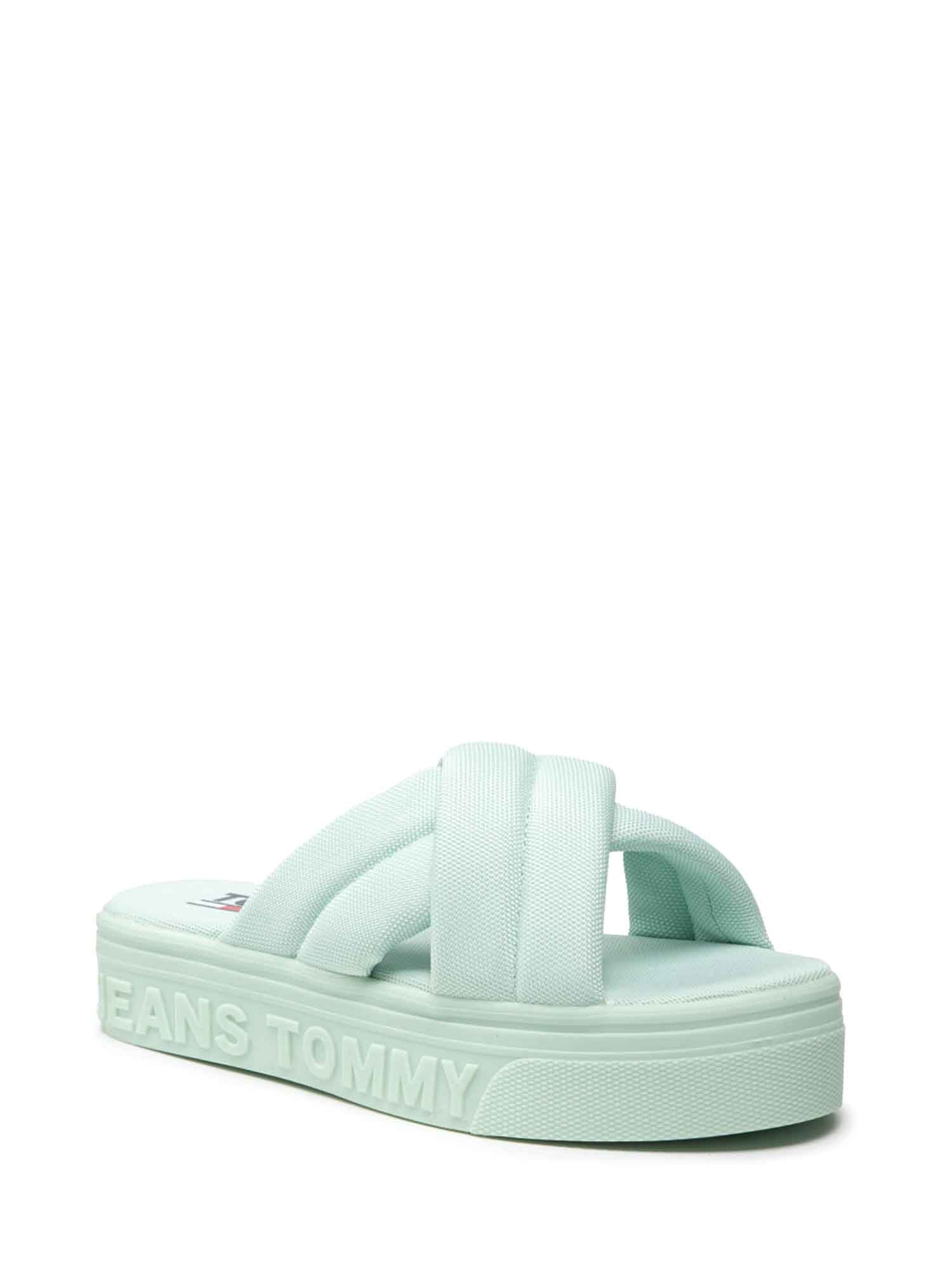 Ciabatte Verde Tommy Jeans