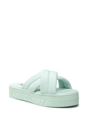 Ciabatte Verde Tommy Jeans