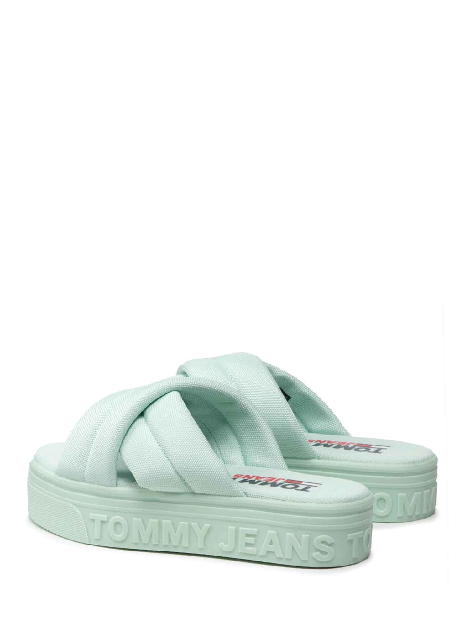 Ciabatte Verde Tommy Jeans