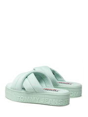 Ciabatte Verde Tommy Jeans