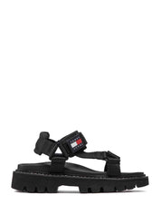 Sandali con strappi Nero Tommy Jeans