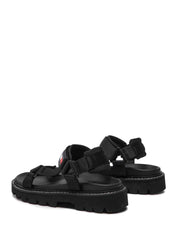 Sandali con strappi Nero Tommy Jeans