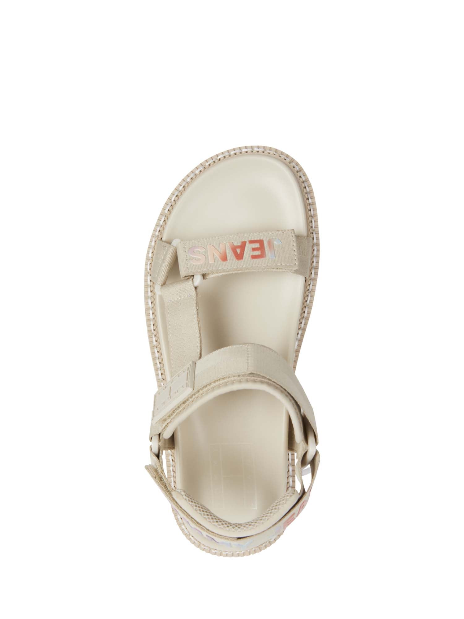 Sandali con strappi Beige Tommy Jeans