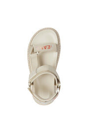 Sandali con strappi Beige Tommy Jeans