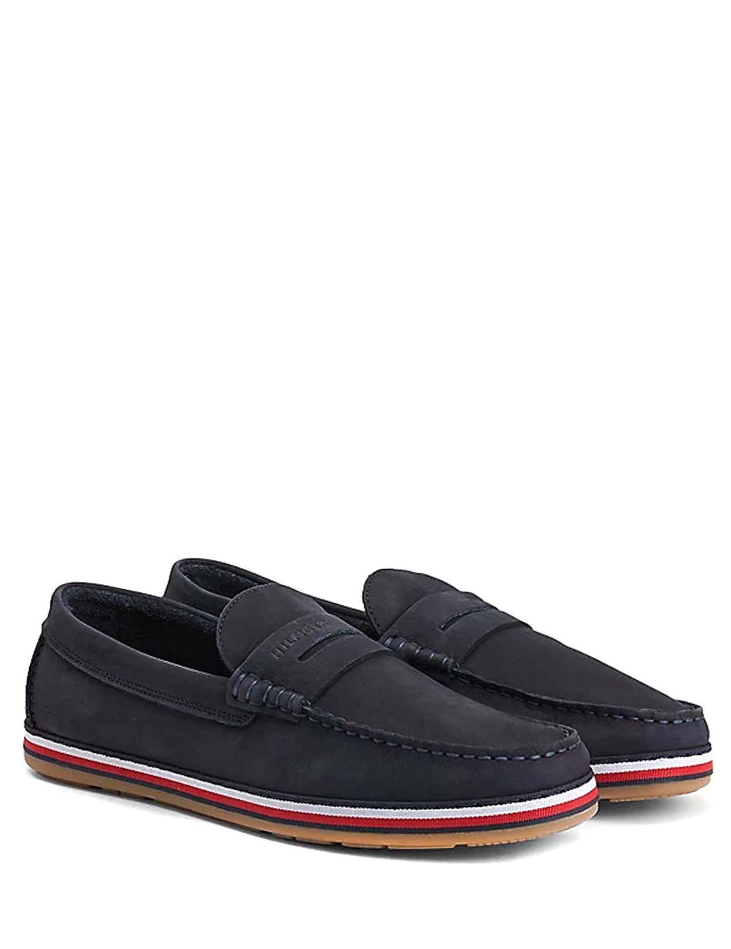 Mocassini Blu Tommy Hilfiger