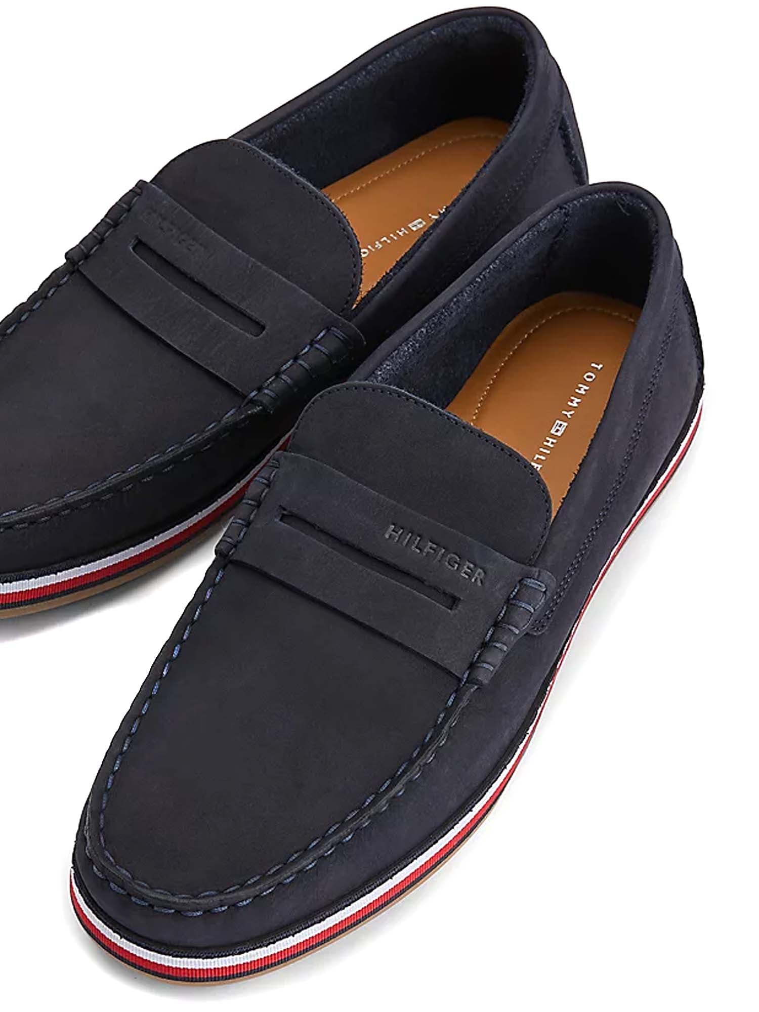 Mocassini Blu Tommy Hilfiger