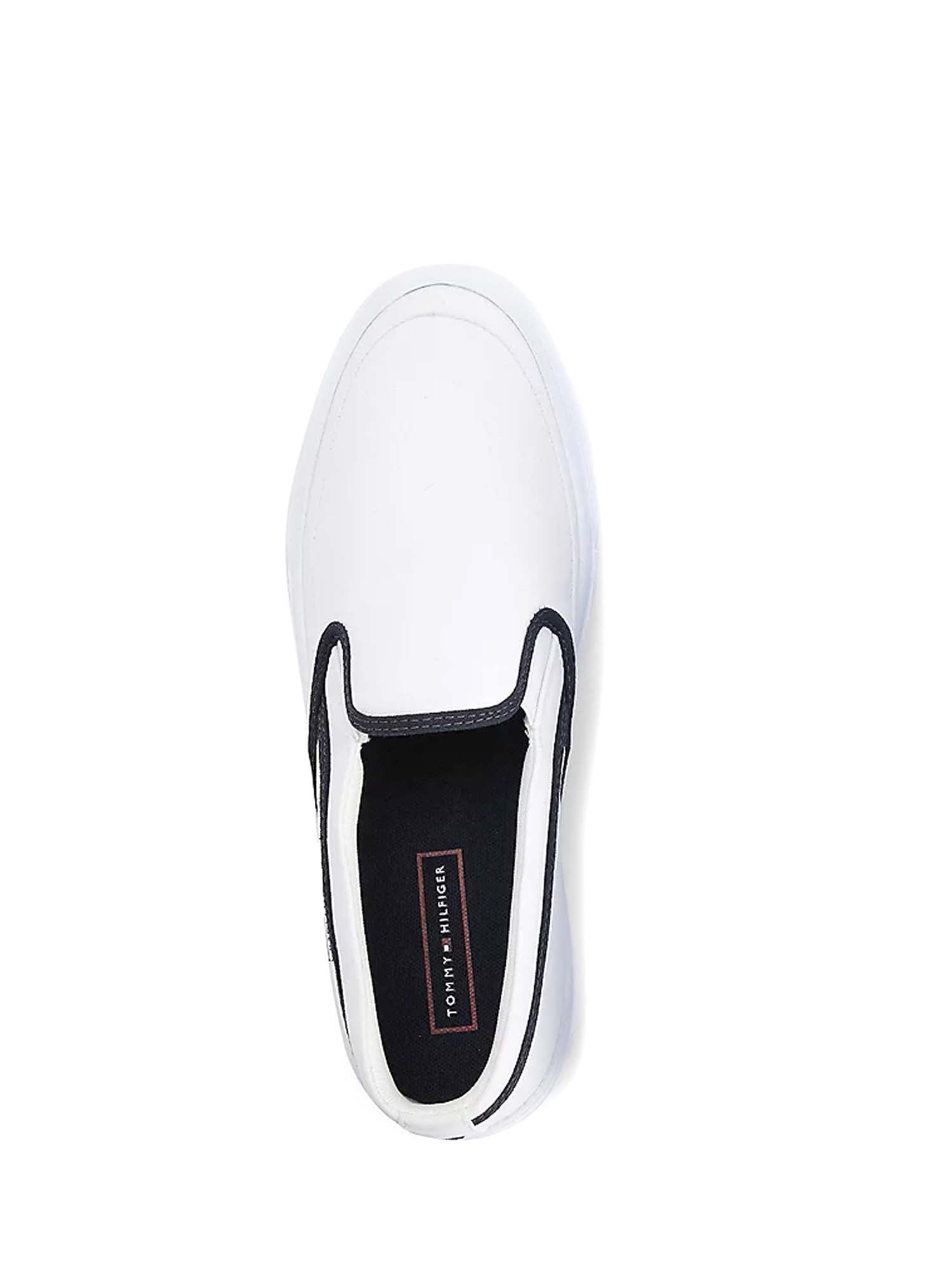 Slip-on Bianco Tommy Hilfiger
