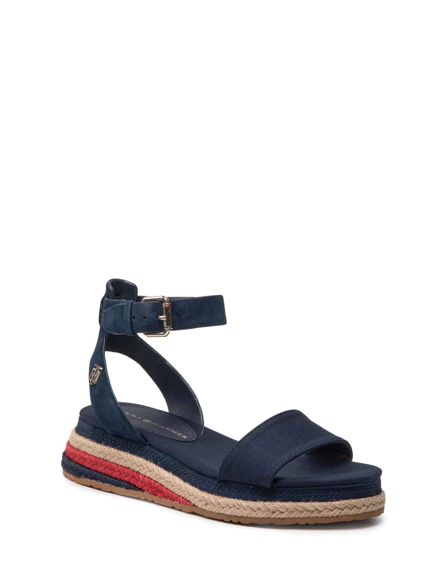 Sandali zeppa Blu Tommy Hilfiger