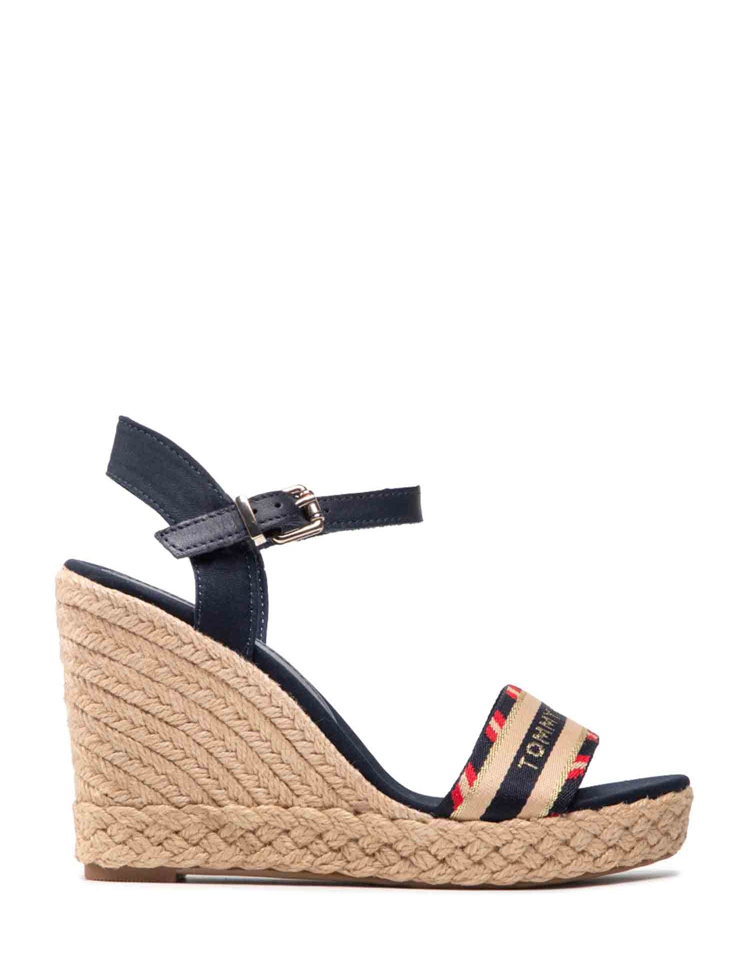 Sandali zeppa Blu Tommy Hilfiger