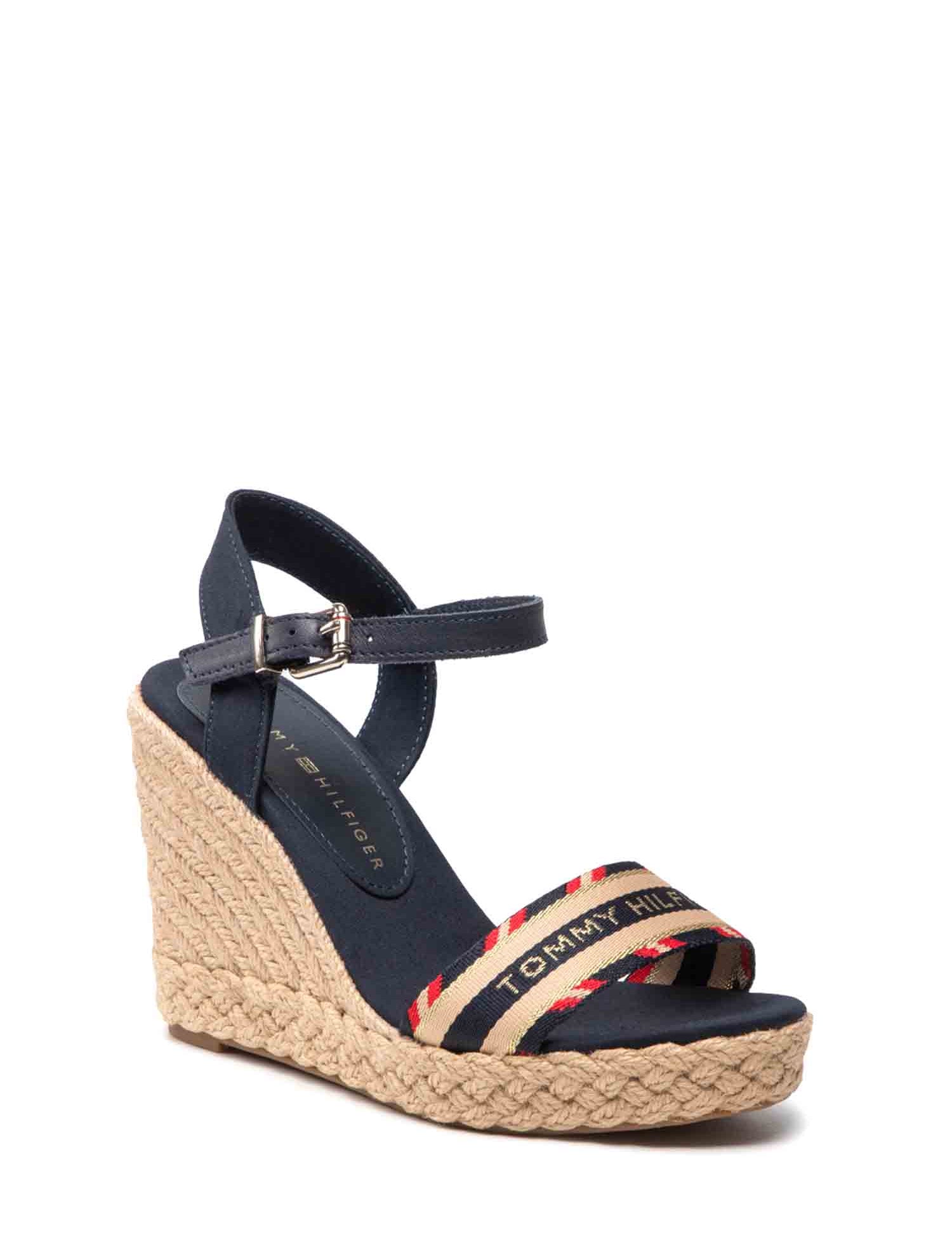 Sandali zeppa Blu Tommy Hilfiger