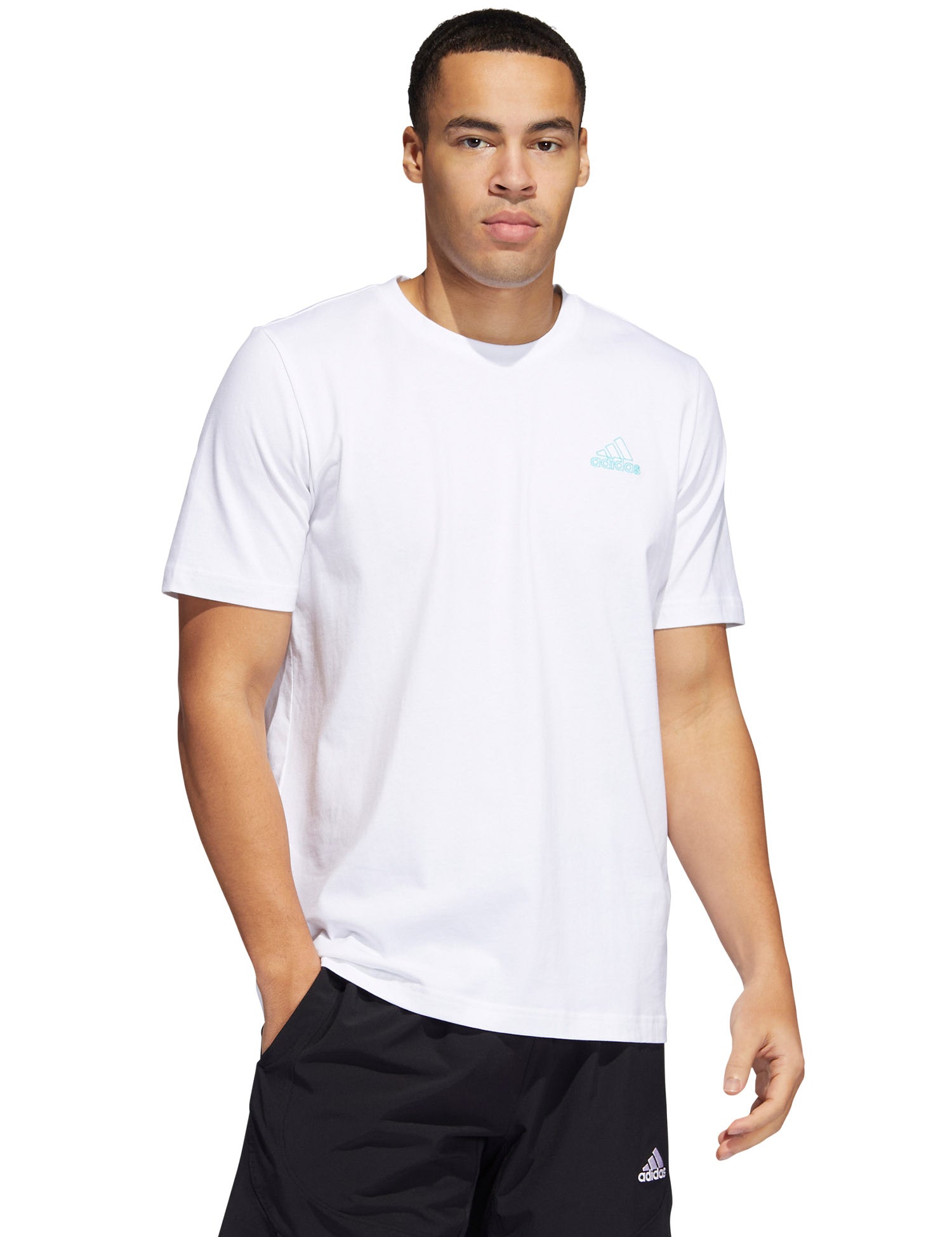 T-shirt Bianco Adidas Performance
