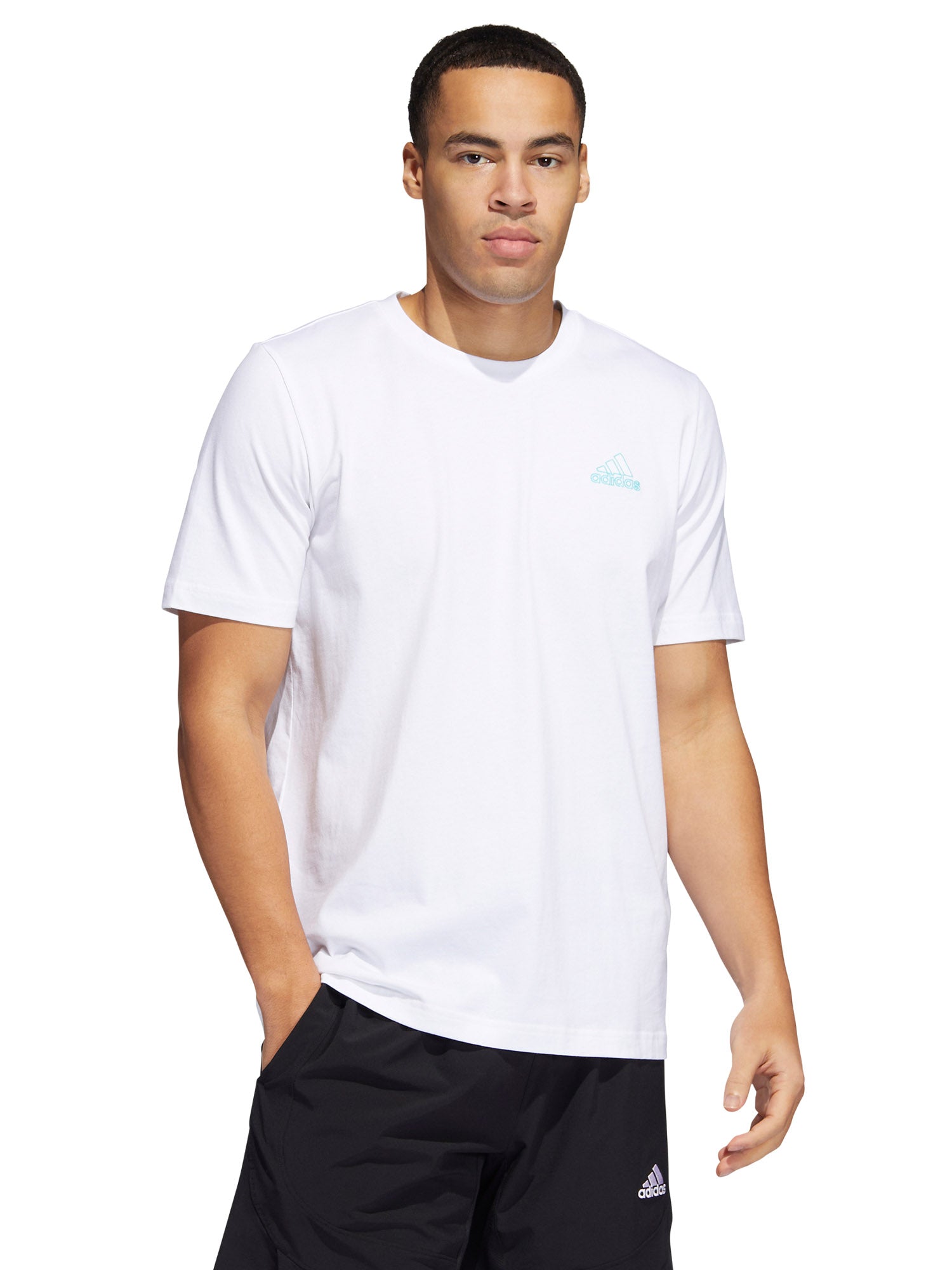 T-shirt Bianco Adidas Performance
