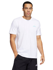 T-shirt Bianco Adidas Performance