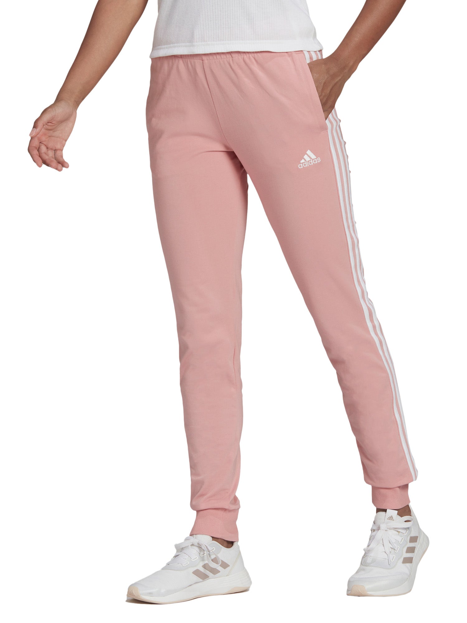 Pantaloni hot sale rosa adidas