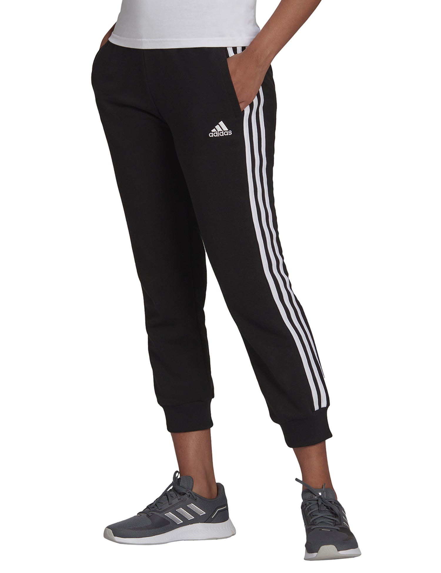 Pantaloni sportivi Nero Adidas Performance